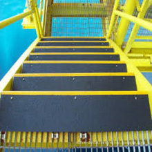 FRP Anti- Slip Stair Treads for Safety Solutions